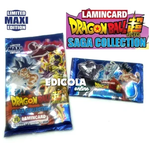 Bustine Sigillate di CARD DRAGONBALL Super "SAGA COLLECTION" - LAMINCARDS e Limited MAXI Edition